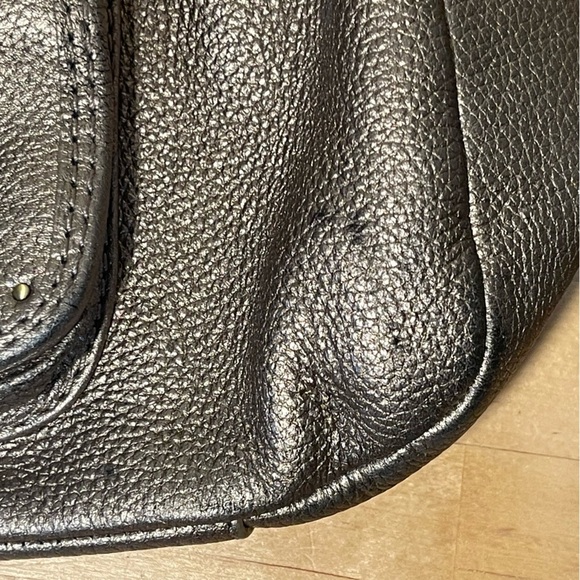 Elliott Lucca 'Estella' Gold-tone Leather Large Tote bag - Picture 16 of 16